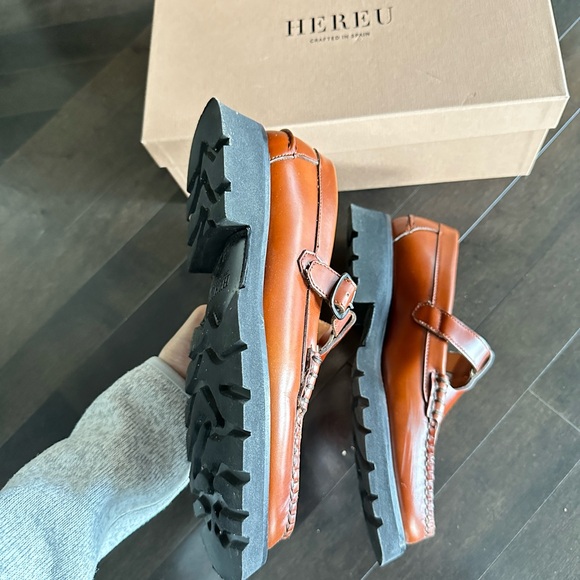 Hereu Tread Sole T-Bar Loafer - Picture 5 of 5